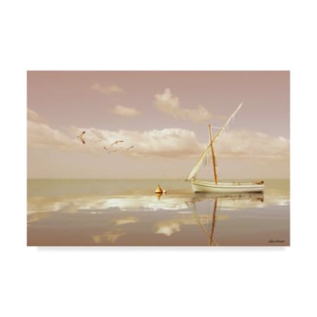Carlos Casamayor 'Soft Sunrise On The Beach 10' Canvas Art,30x47